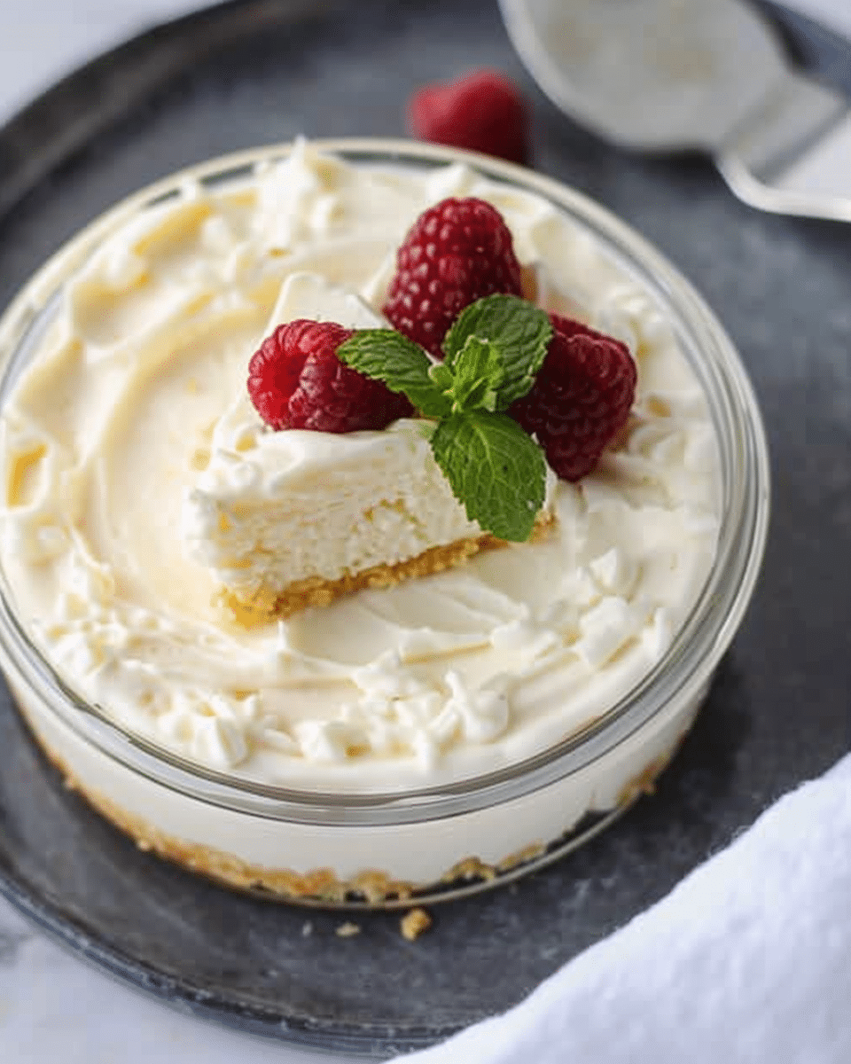 No Bake Keto Cheesecake