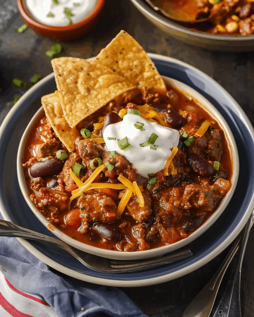 Chunky Beef Chili