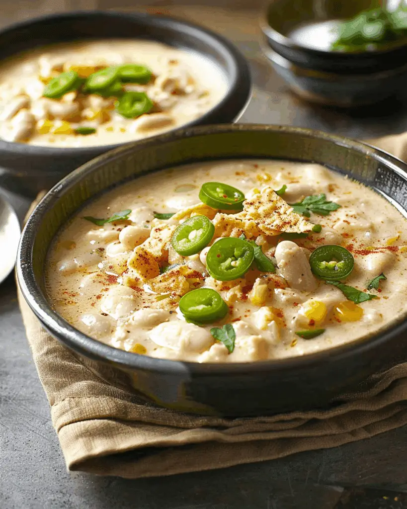 Creamy White Chili