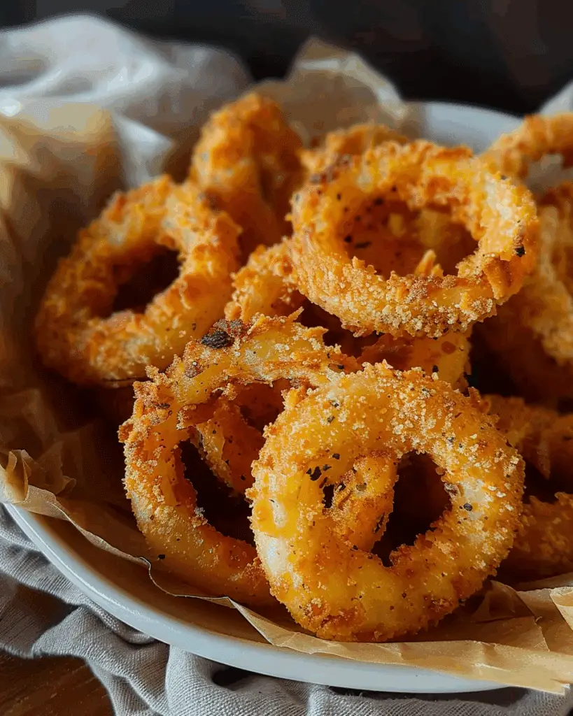 Crispy Baked Onion Rings