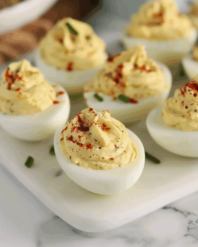Easy Classic Southern Deviled Eggs (Delicious)