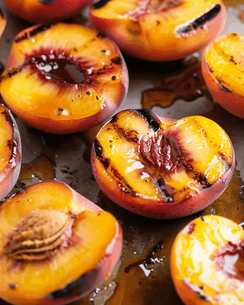 Grilled Peaches