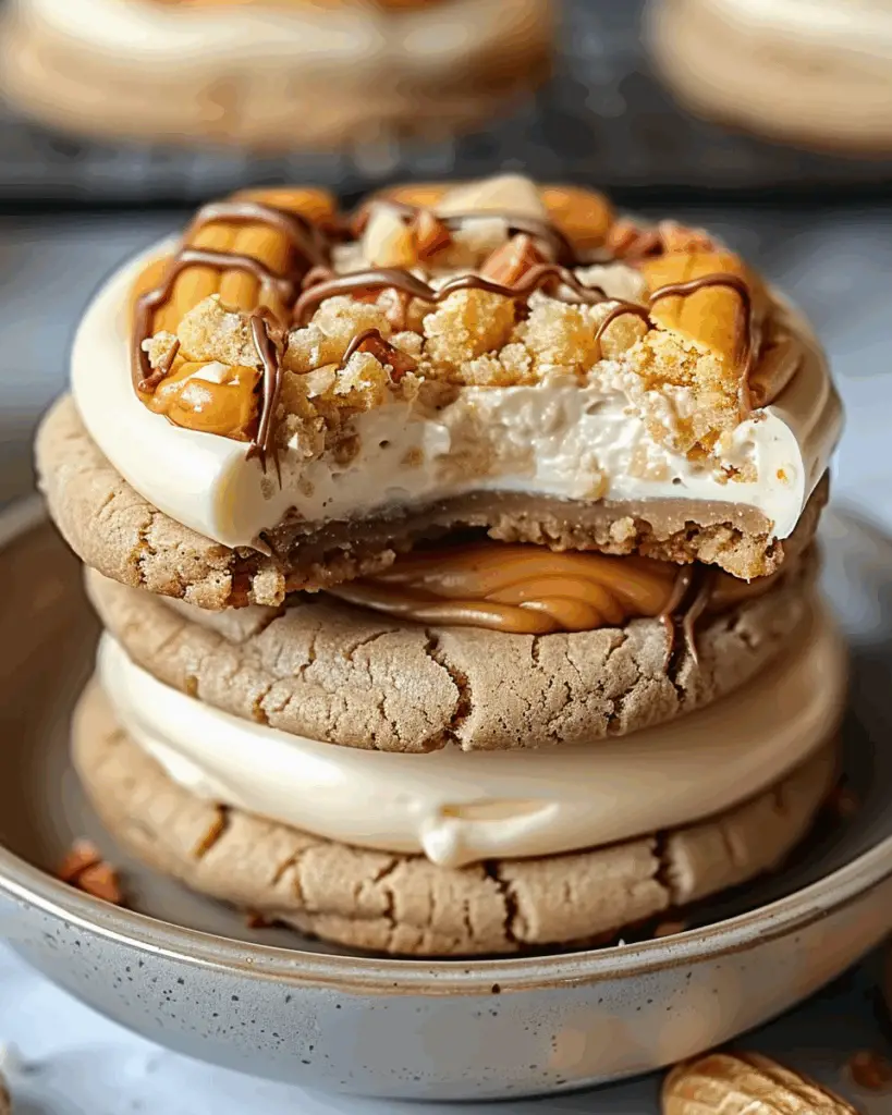 Peanut Butter Cheesecake Cookies