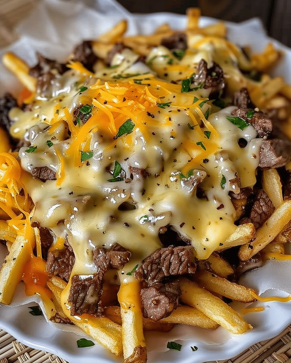 Philly Steak Cheese Fries
