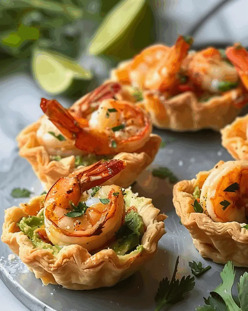Cajun Shrimp Tartlets