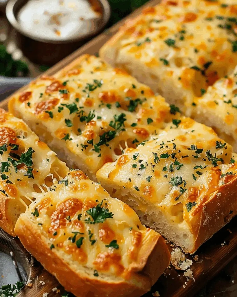 Easy Cheesy Garlic Bread