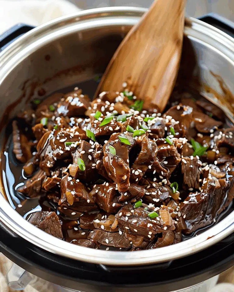 Slow Cooker Korean Beef