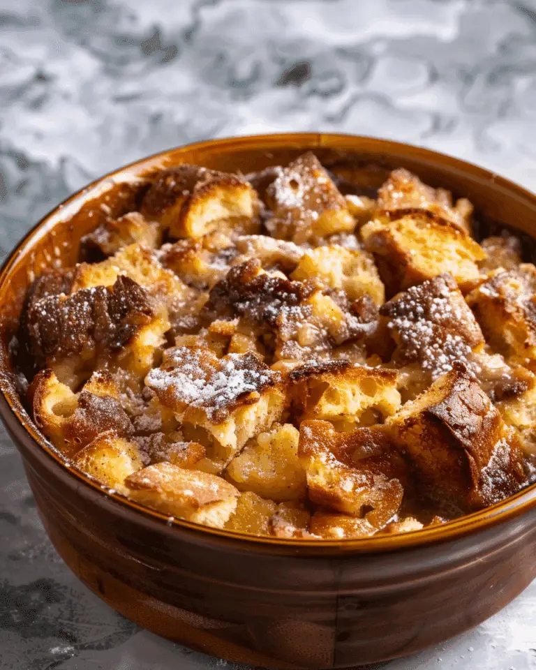 The BEST Bread Pudding
