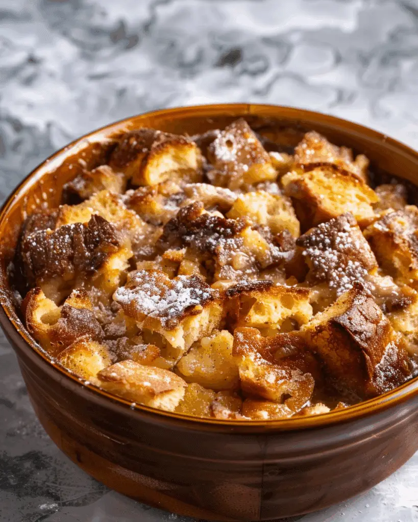 The BEST Bread Pudding