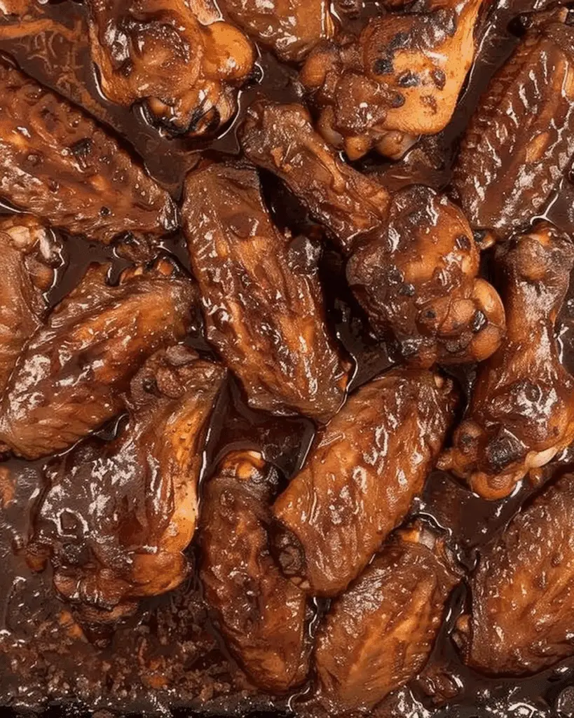 3 Ingredient Crockpot BBQ Wings