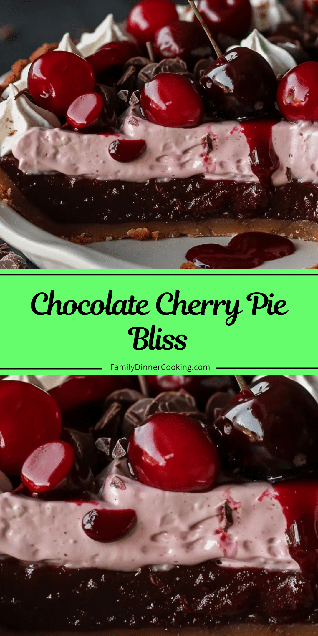 Chocolate Cherry Pie Bliss | Family Dinner Cooking