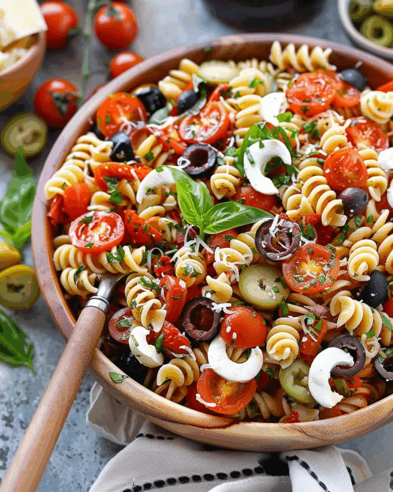 Easy Pizza Pasta Salad
