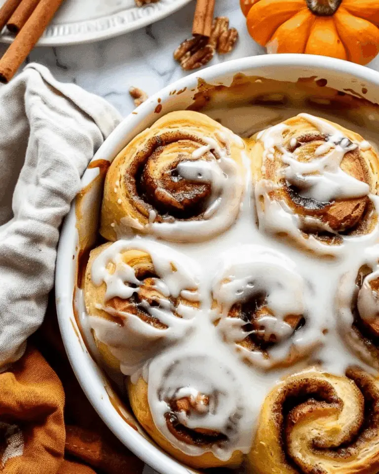 Pumpkin Cinnamon Rolls