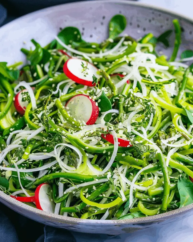 Shaved Asparagus Salad
