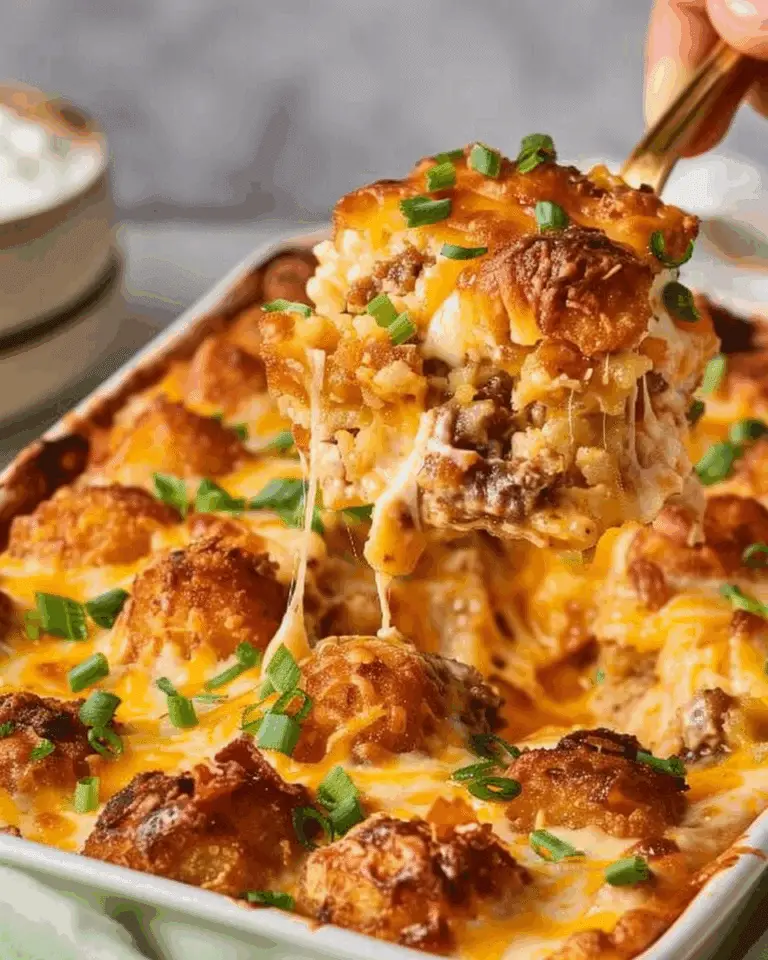 Tater Tot Breakfast Casserole
