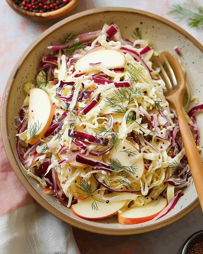 Fennel and Apple Slaw