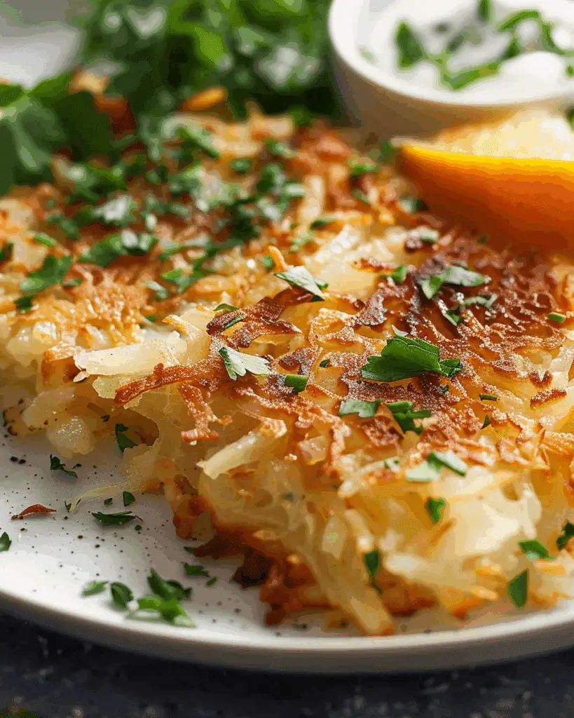 Homemade Crispy Hash Browns (Best Breakfast Ever)