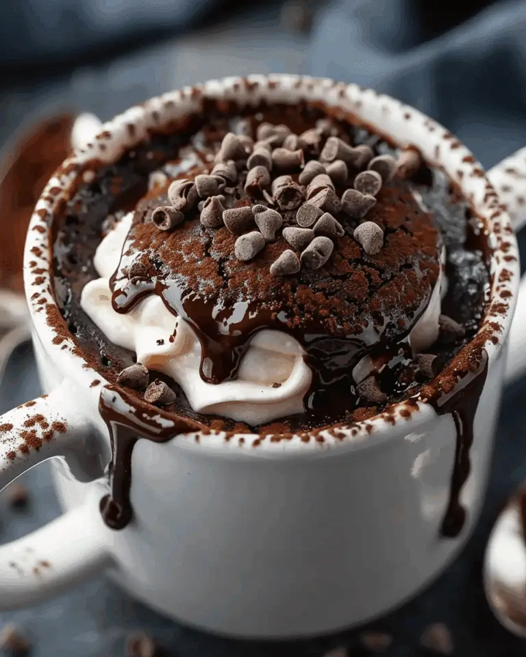 Keto Chocolate Mug Cake (Your 1-Minute Delight!)