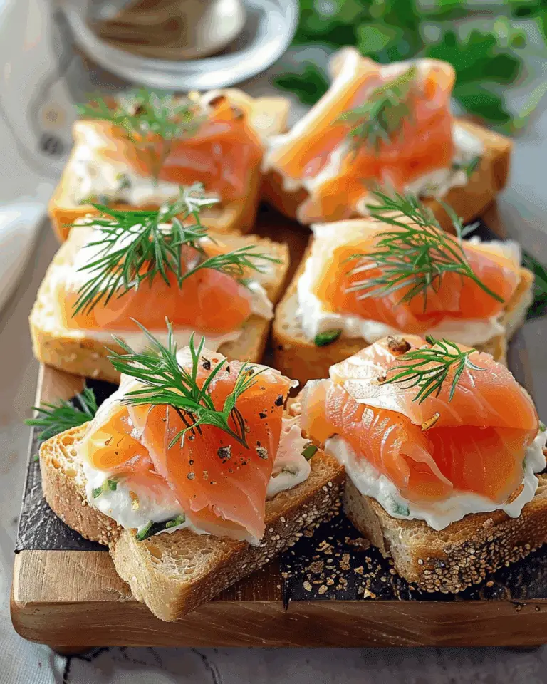 Quick Smoked Salmon Tea Sandwiches