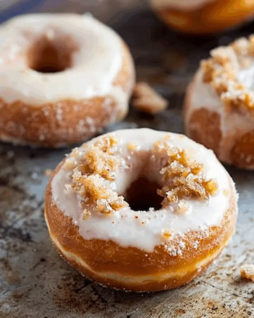 Spiced Maple Doughnuts