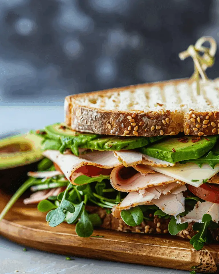The Ultimate Turkey Avocado Sandwich