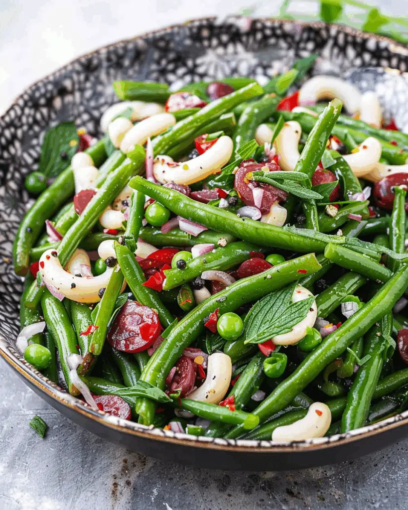 Cold Green Bean Salad