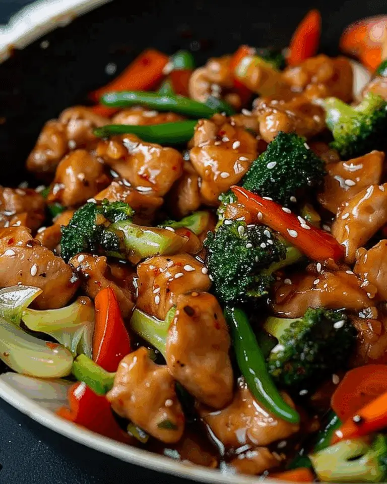 Honey Garlic Chicken Stir Fry