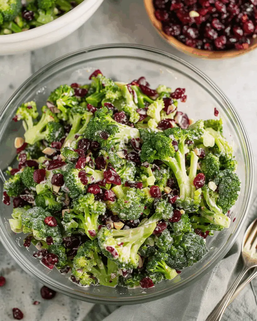 Broccoli Cranberry Salad