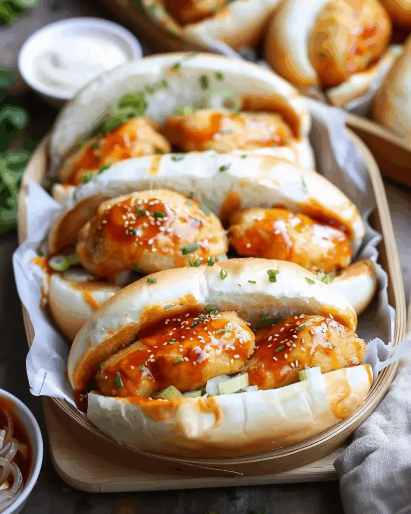 Cheesy Dynamite Chicken Buns