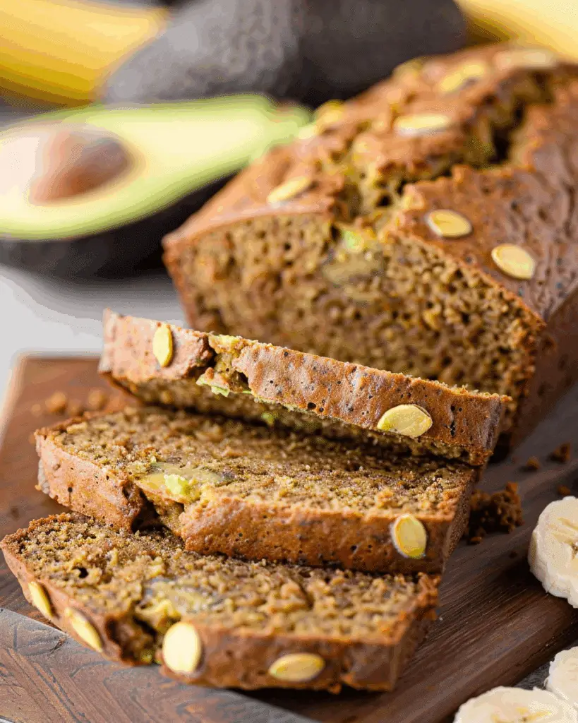 Easy Banana Avocado Bread