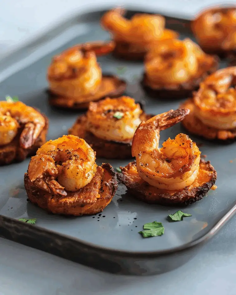 Cajun Shrimp Sweet Potato Bites