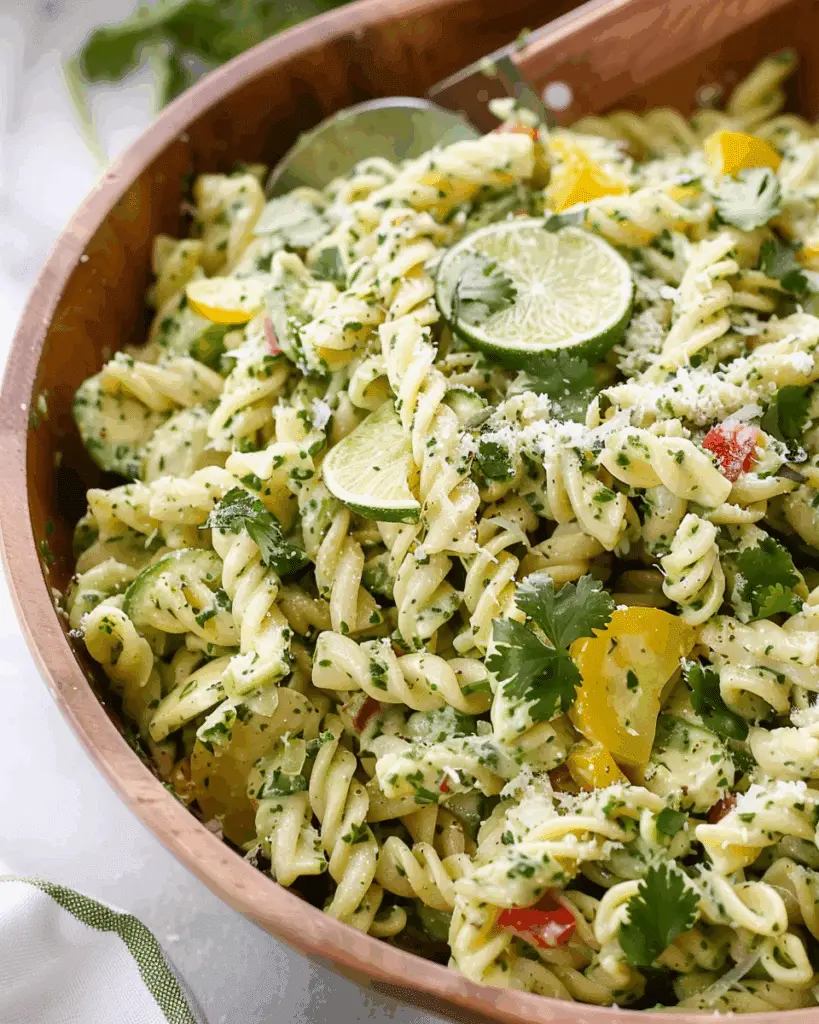 Cilantro Lime Pasta Salad