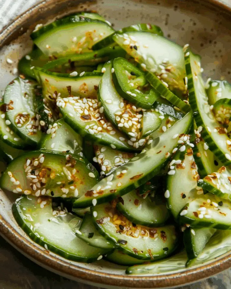 Easy Korean Cucumber Salad (Oi Muchim)
