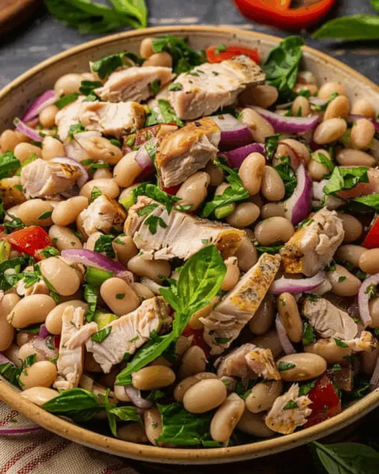 Italian Tuna White Bean Salad