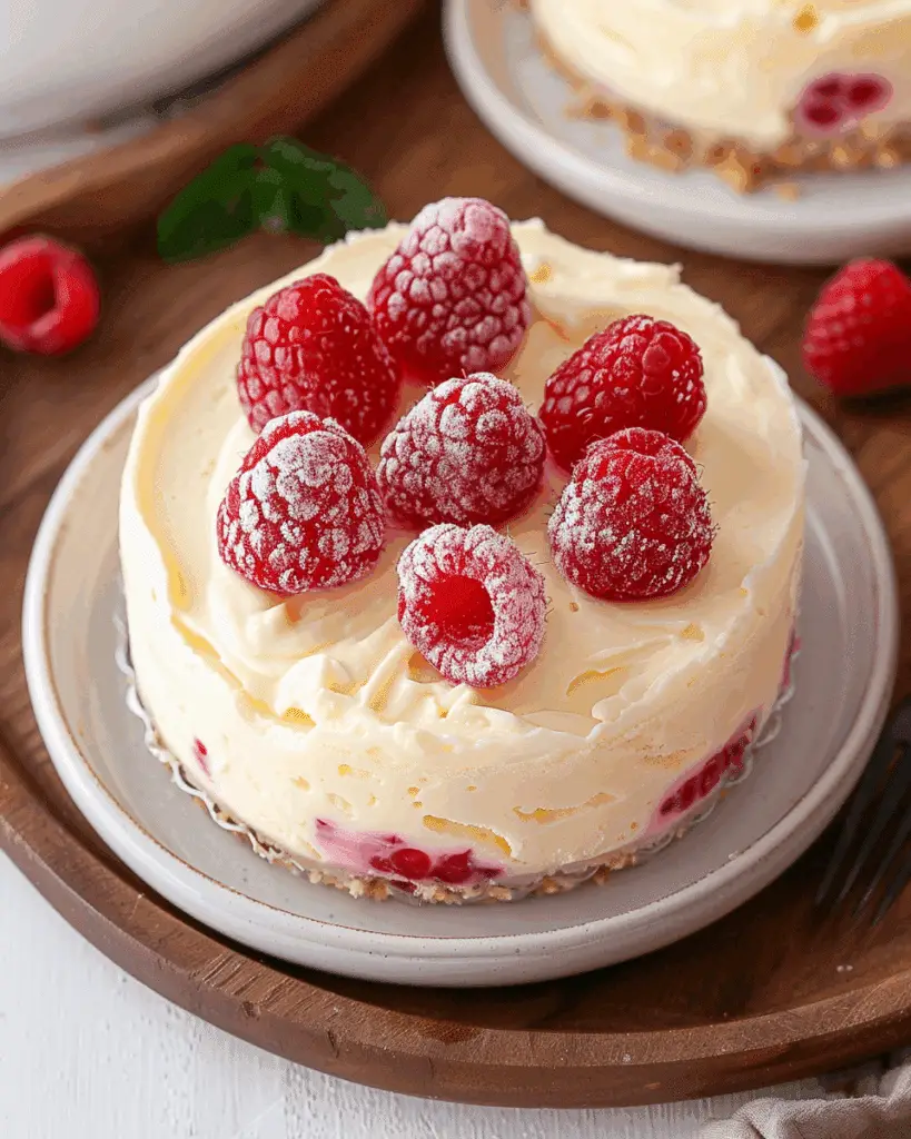 No-Bake Greek Yogurt Jello Cheesecake