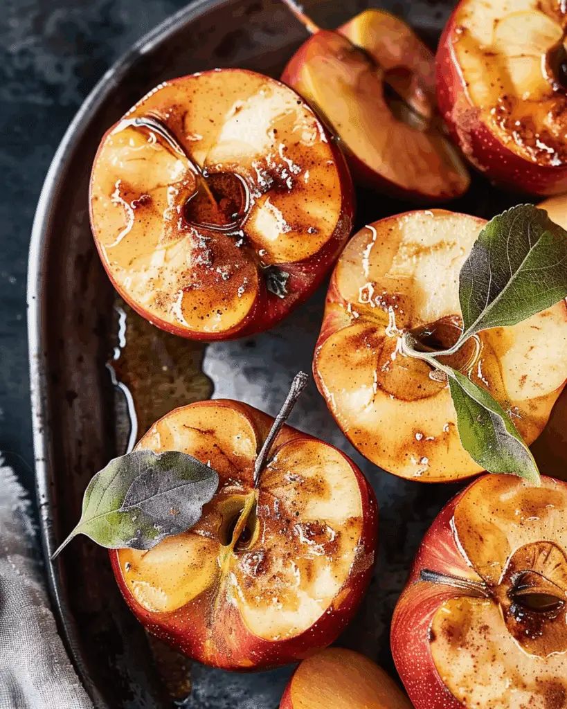 Spiced Brown-Butter Apples