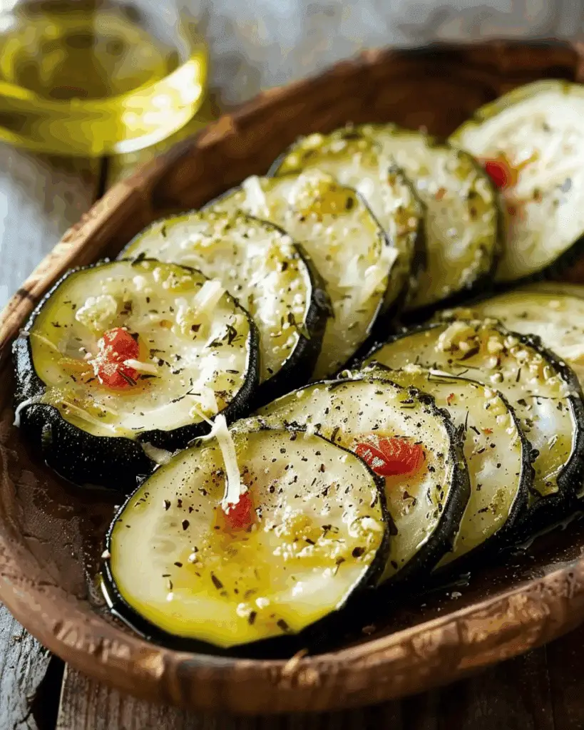 Brush Zucchini With Oil