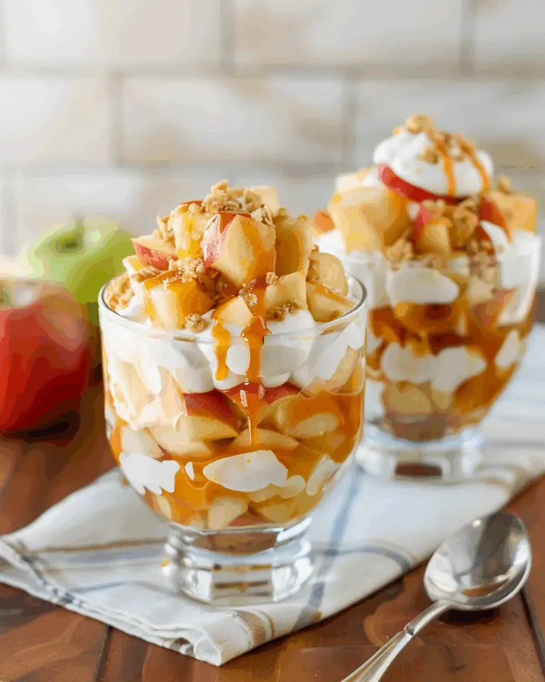 Caramel Apple Trifles