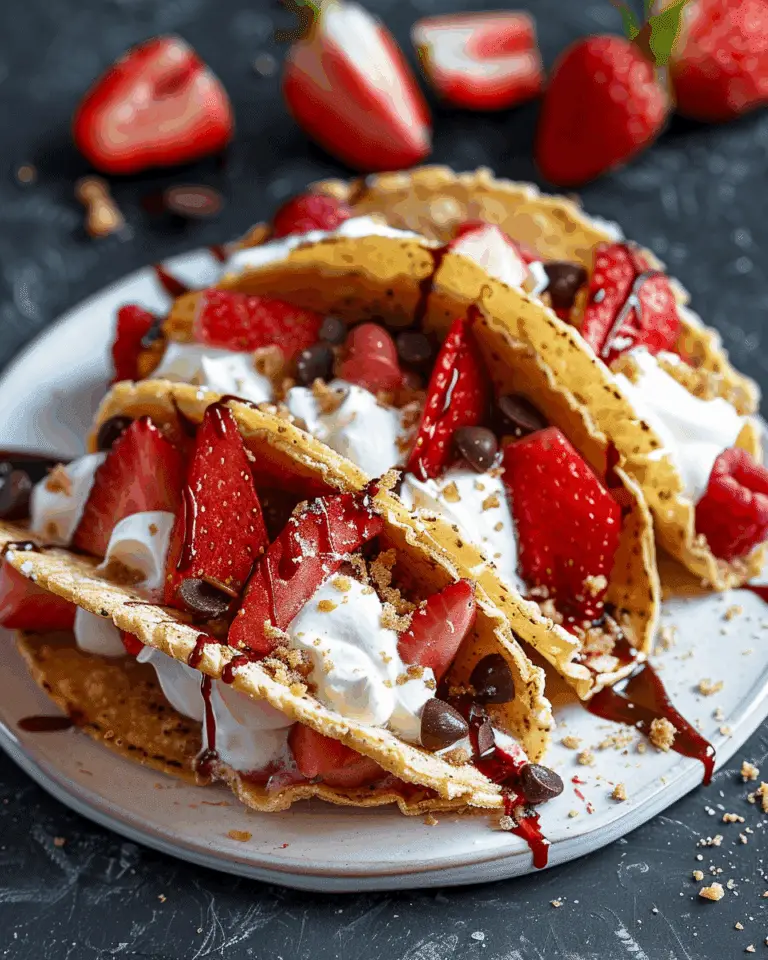 Cheesecake Tacos