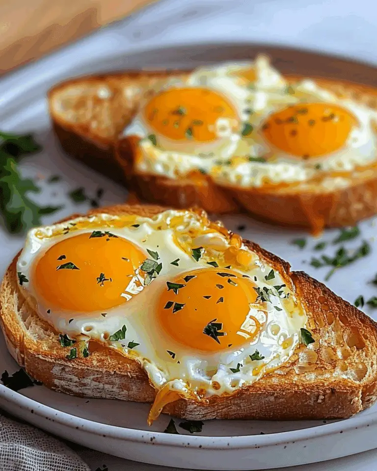 Egg and Cheese Toasts