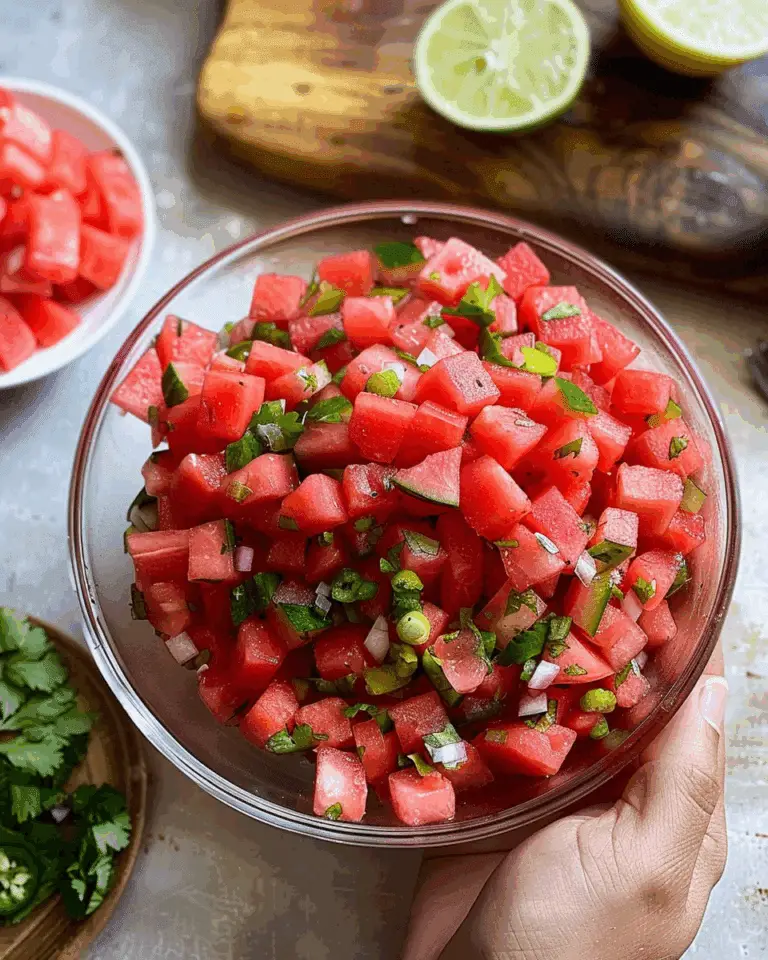 Watermelon Salsa