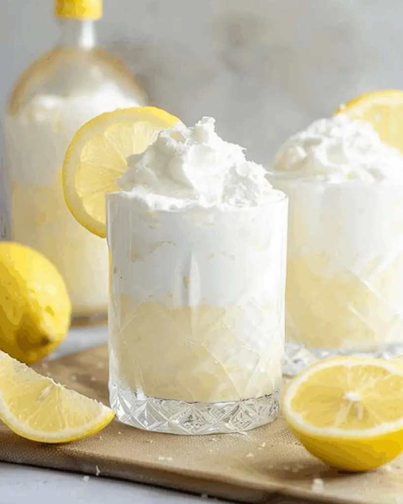 Boozy Whipped Lemonade