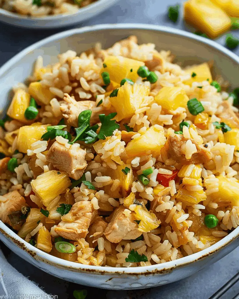 Easy Pineapple Chicken and Rice