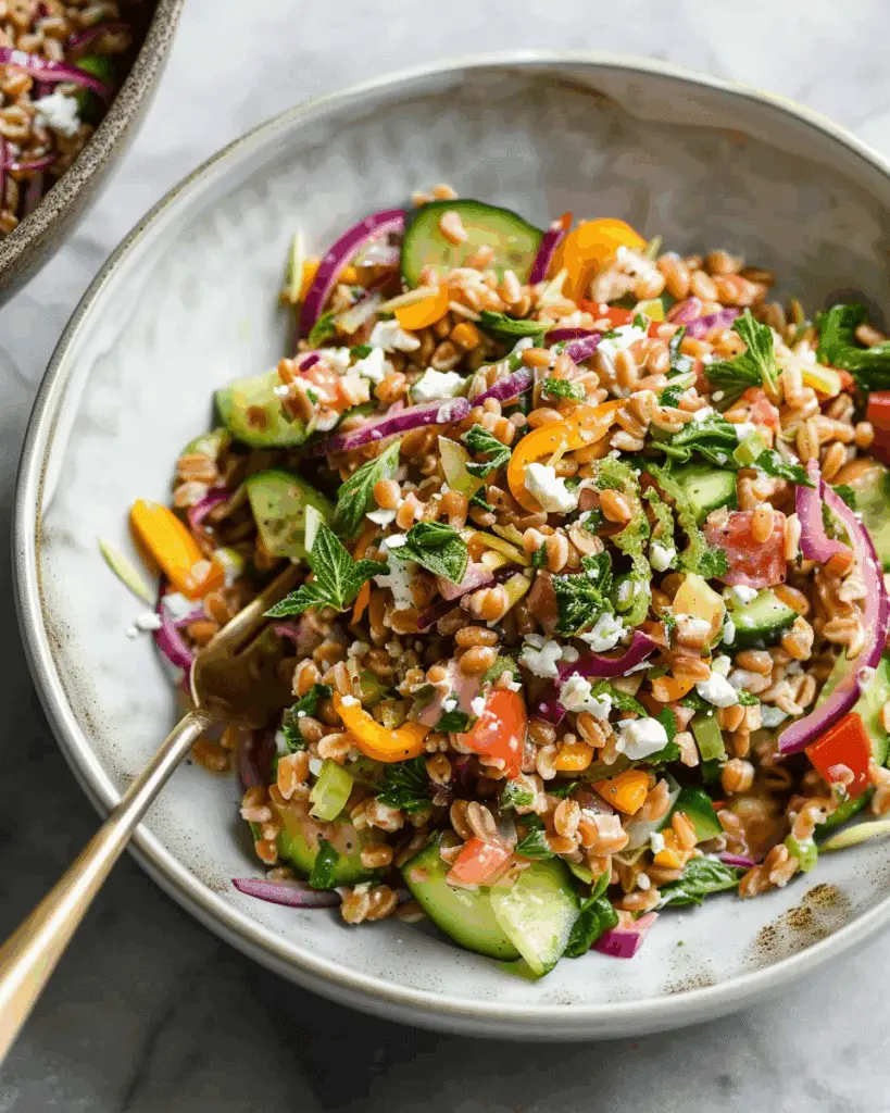 Summer Farro Salad