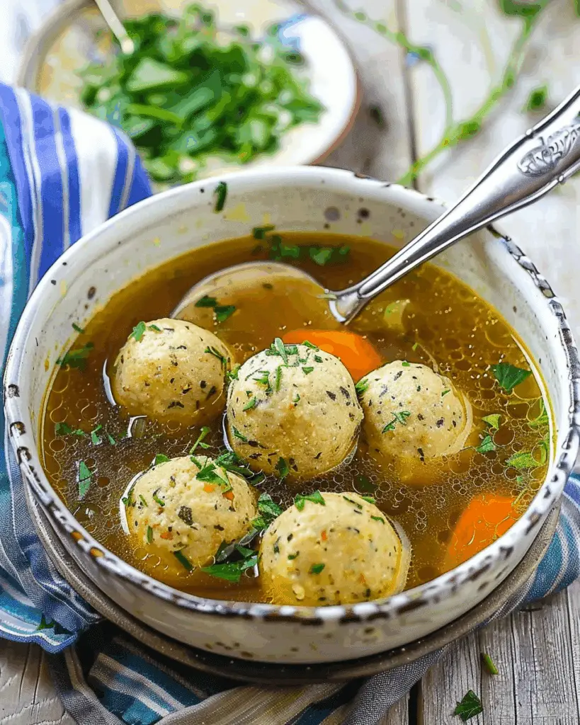 The Best Vegetarian Matzo Ball Soup