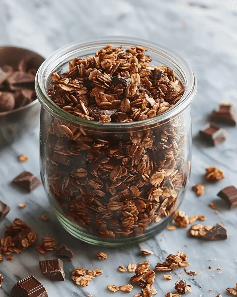 Chocolate Granola