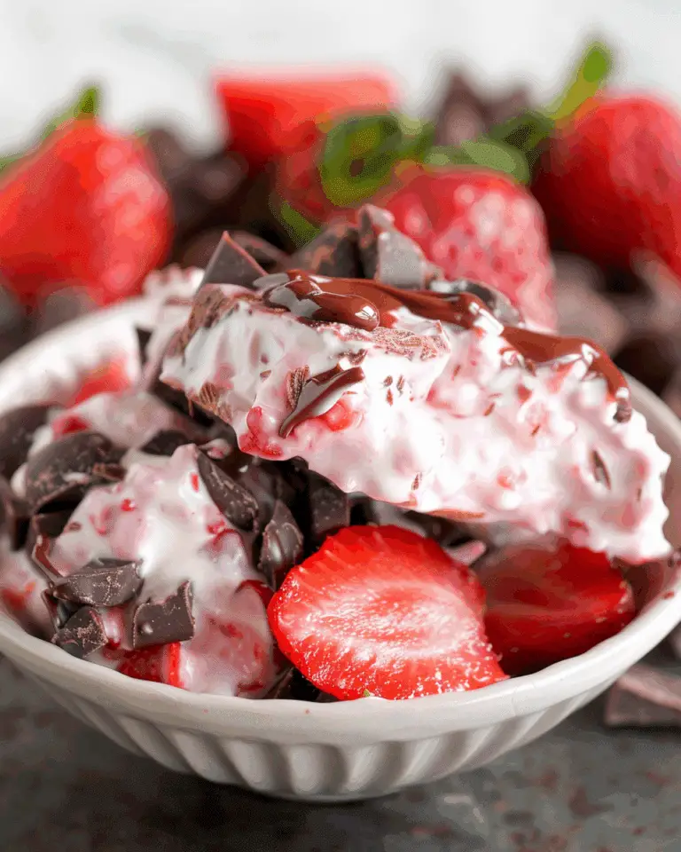 Chocolate Strawberry Yogurt Clusters