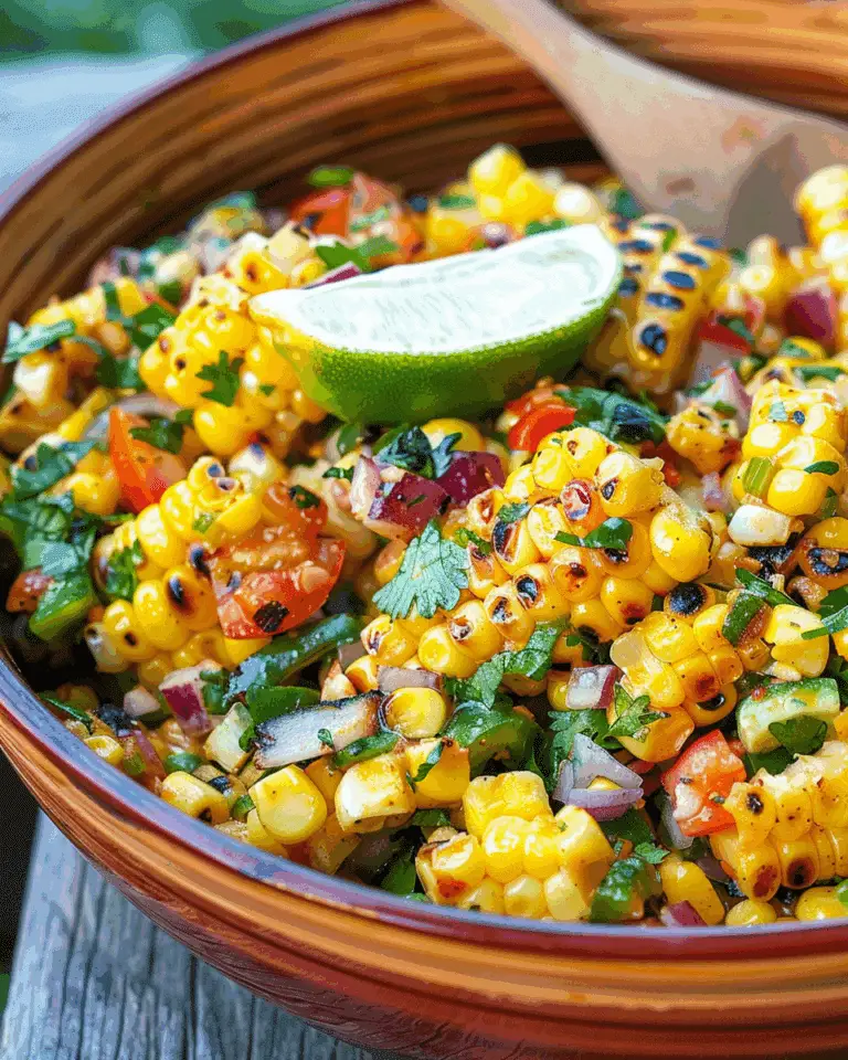 Grilled Corn Salad