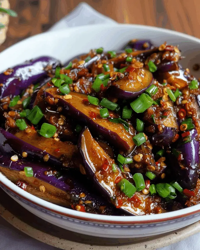 Spicy Sichuan Eggplant