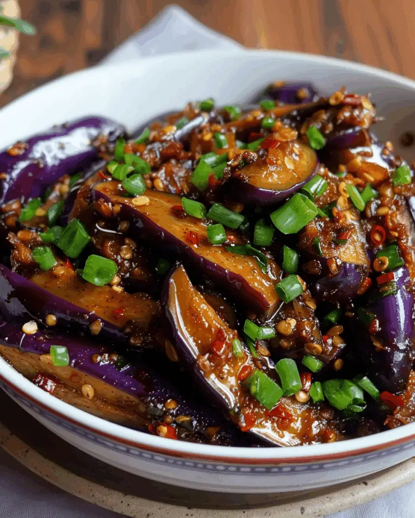 Spicy Sichuan Eggplant
